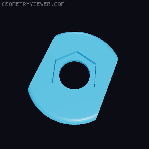 CD Clock 3D model thumbnail
