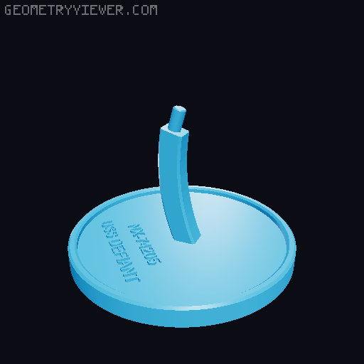 Defiant Small Stand 3D model thumbnail