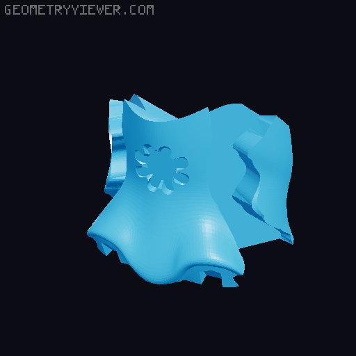Female Gnome 3D model thumbnail