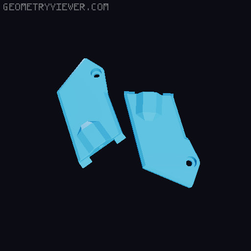 Hanging Spool Holder to Reverse Bowden Setup | Magnetic PTFE Connector 3D model thumbnail