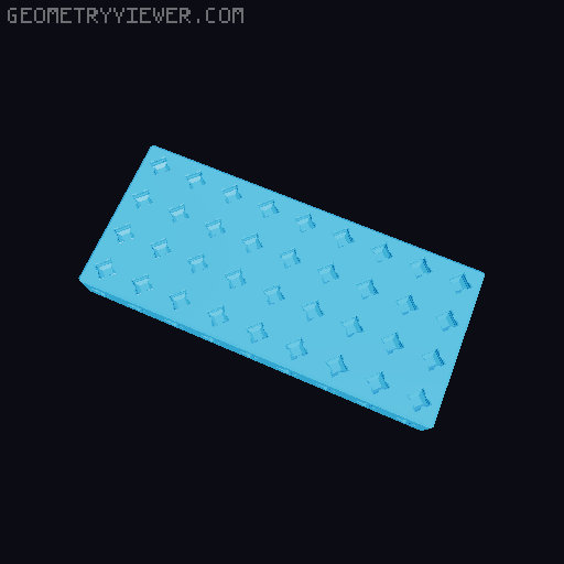 PrintABlok.....longer, wider, diagonaler 3D model thumbnail