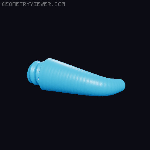 HSW Screwiverse Tentacle Hooks 3D model thumbnail