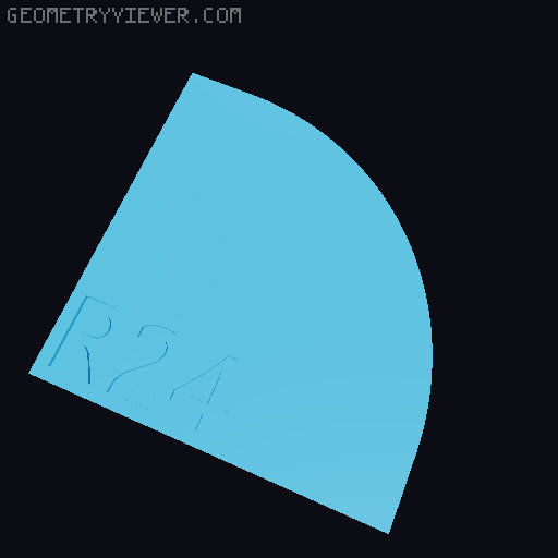 Radius Gauge - Convex & Concave 3D model thumbnail