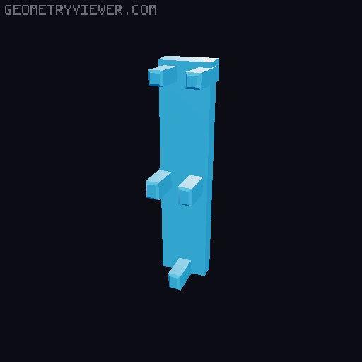 BC-304 from Stargate 3D model thumbnail