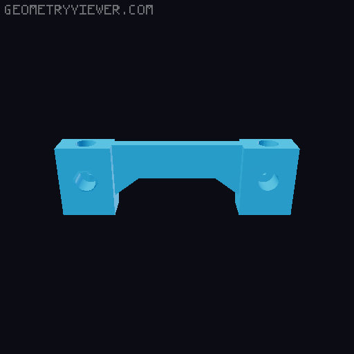 Modular Spool Rack 3D model thumbnail