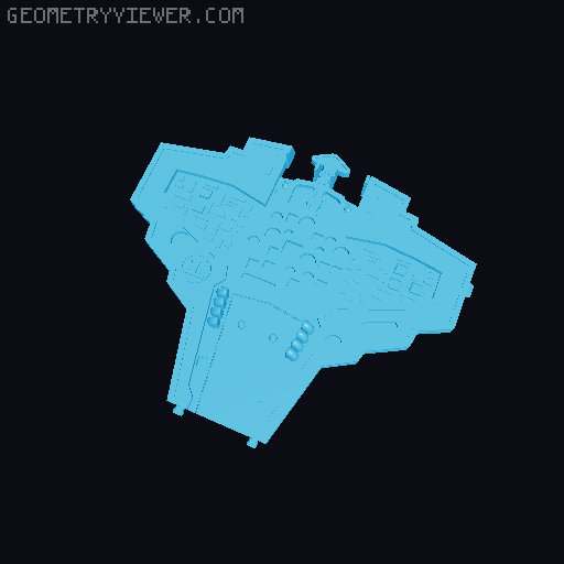 Atlantis From Stargate Atlantis 3D model thumbnail