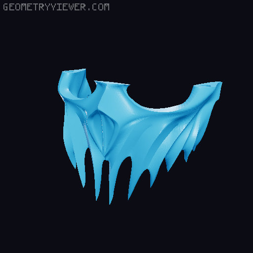 Slaughter to prevail / Alex Terrible Mask 3D model thumbnail