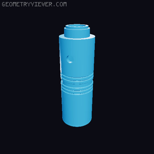 Star Trek TR-590 Tricorder Kit 3D model thumbnail