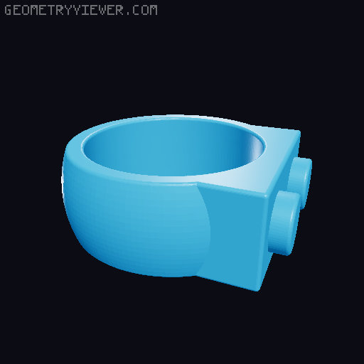 The Brick Ring of Creativity 3D model thumbnail