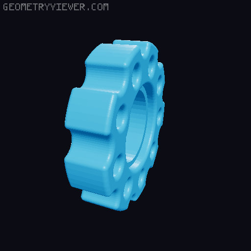 Self-propelled tracked platform 3D model thumbnail