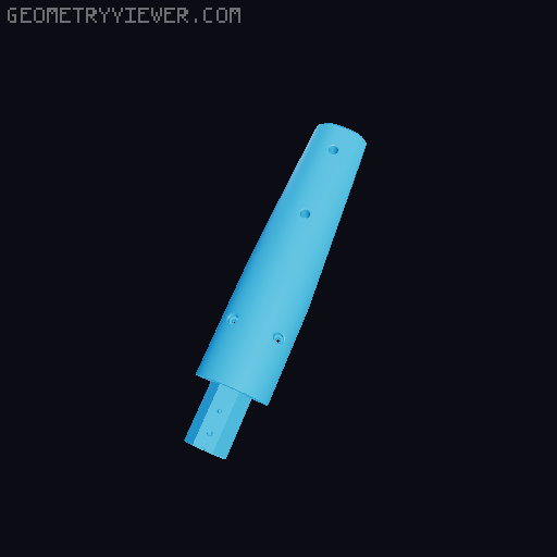 Battleaxe Skeggox Stock 3D model thumbnail