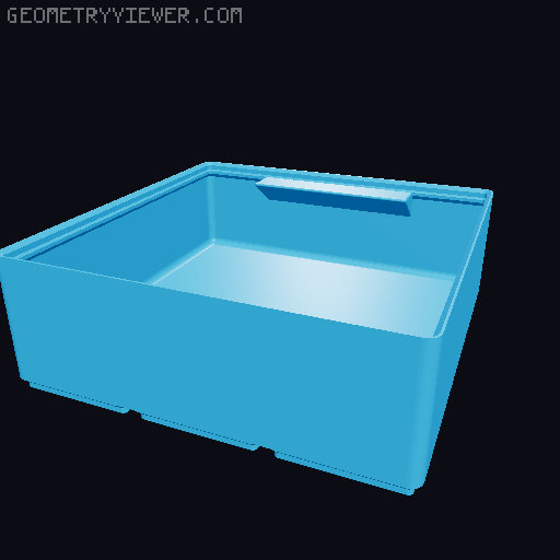 Gridfinity cups height 6 (46mm) collection 3D model thumbnail
