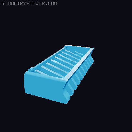 Combs for Philips OneBlade 3D model thumbnail