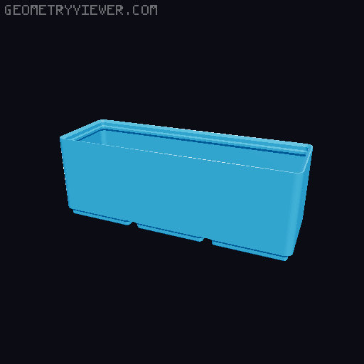Gridfinity cups height 6 (46mm) collection 3D model thumbnail