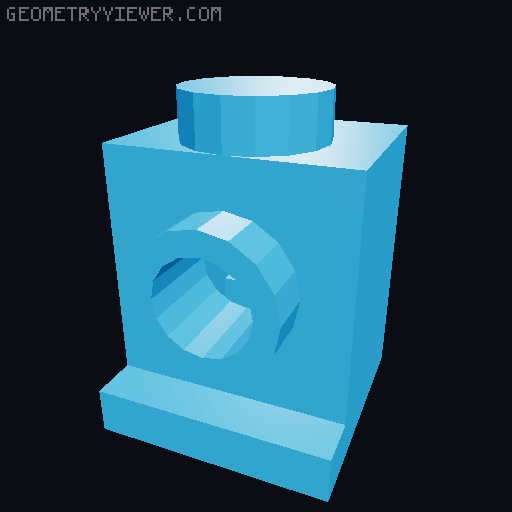 Lego Bricks 3D model thumbnail