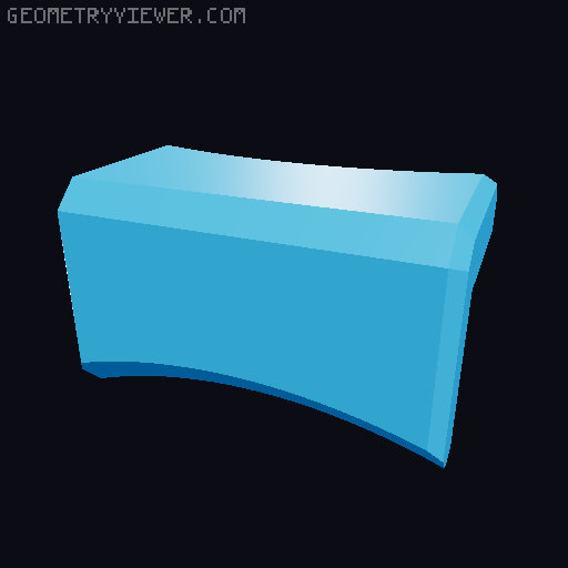 Companion cube MTG deck box 3D model thumbnail