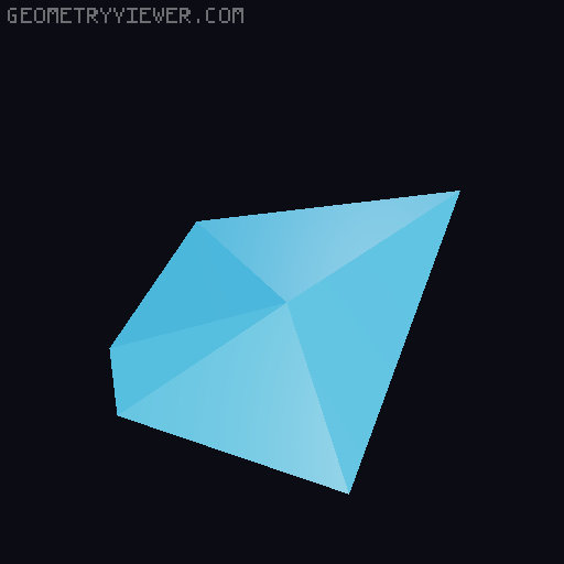 Geometric Unicorn wall art (only for Princess) 3D model thumbnail
