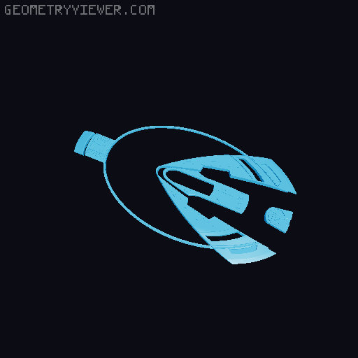 Enterprise-E Sovereign Class 3D model thumbnail