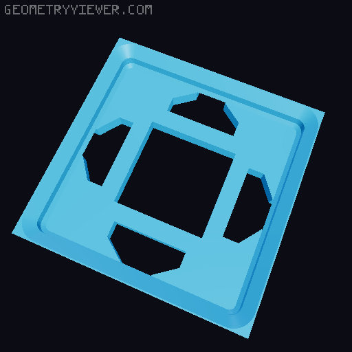 Gridfinity Refined 3D model thumbnail