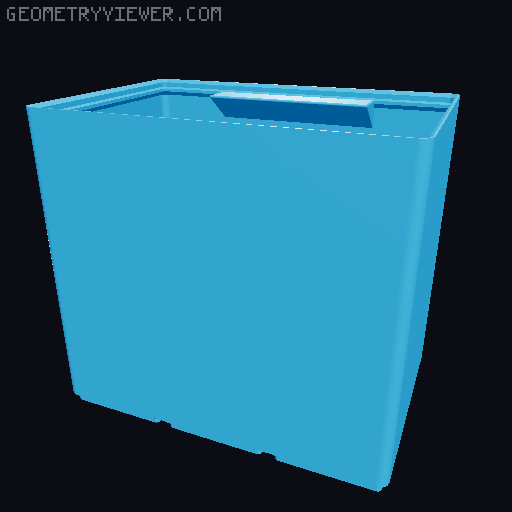 Gridfinity cups height 16 (116mm) collection 3D model thumbnail