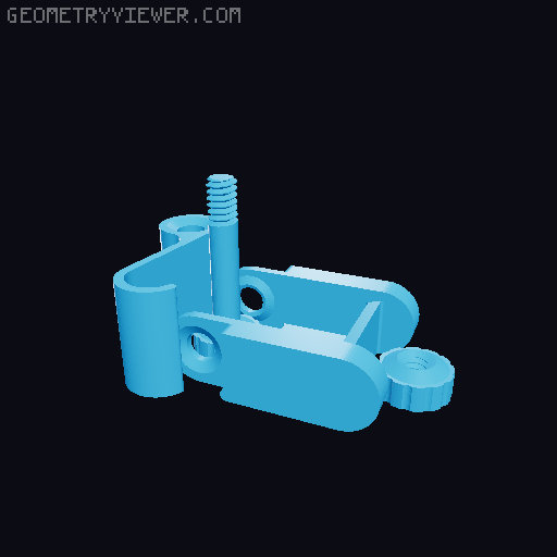 Foldable Phone Stand 3D model thumbnail