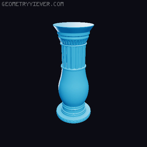 Modular Pillar Pack Vol. 1 – 9 pc Architectural Columns (28/32mm Scale) 3D model thumbnail