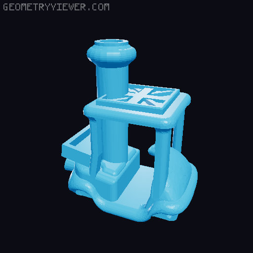 E3D Balloon Buggy 3D model thumbnail