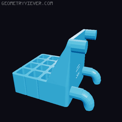 Pegstr - Pegboard Wizard 3D model thumbnail