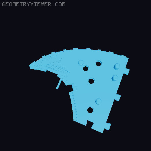 The Destiny from Stargate 3D model thumbnail