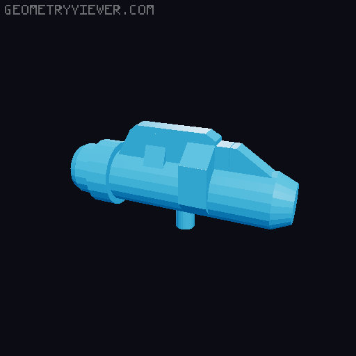 40mm attachments 3D model thumbnail