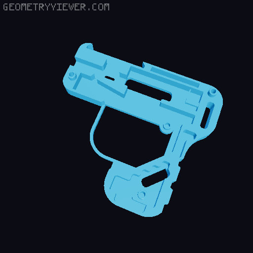 Unbranded TIC TAC Gun 2 3D model thumbnail