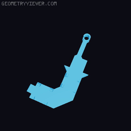 Prusa MKxS Pi Camera V2.1 Mount remix 3D model thumbnail