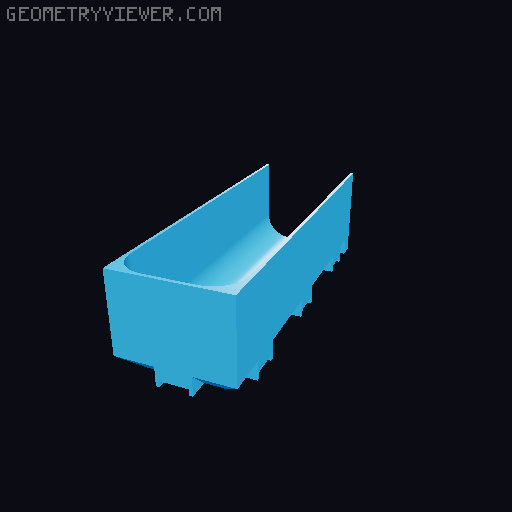 Modular Drawer Organizer Remix 3D model thumbnail