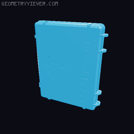 Flashforge Gridfinity Box 3D model thumbnail