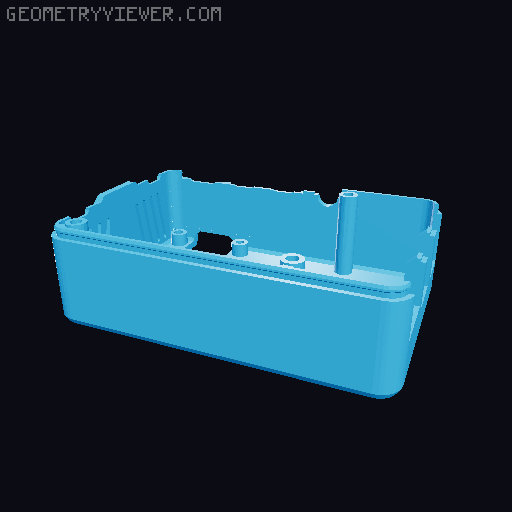 PiKVM case with optional OLED 128x64 3D model thumbnail