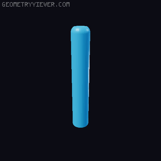 Paper towel holder for the edge of counter 3D model thumbnail