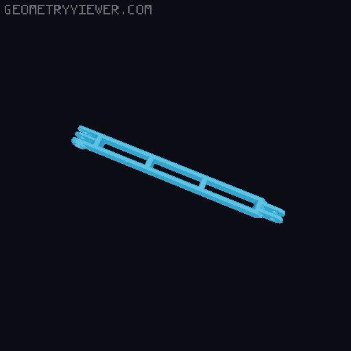 Anti-droop detented arms for Modular Mounting System 3D model thumbnail