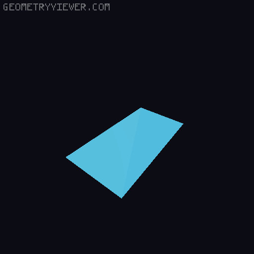 Geometric Unicorn wall art (only for Princess) 3D model thumbnail