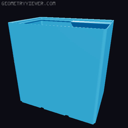 Gridfinity cups height 18 (130mm) collection 3D model thumbnail
