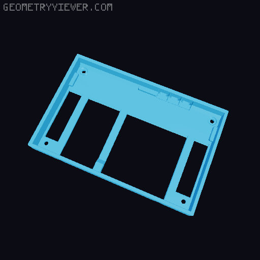 BTT HDMI5 V1.2 Mount for my Voron 2.4 Canopy 3D model thumbnail