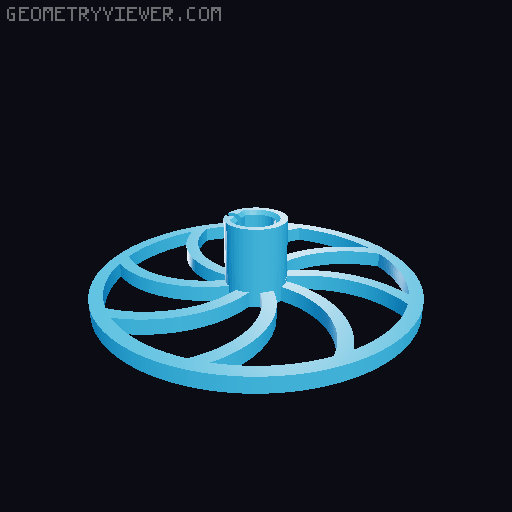 Sovol SV06 / SV06 Plus Extruder Visualizer / Motor Knob 3D model thumbnail