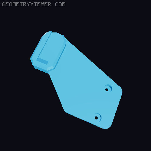 Spool Holder Tina2 3D model thumbnail