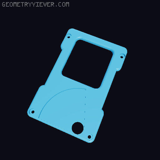 Pop-up credit card wallet spreader with coin/cash storage 3D model thumbnail