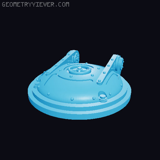 Reactor Ferrum Secundus 3D model thumbnail