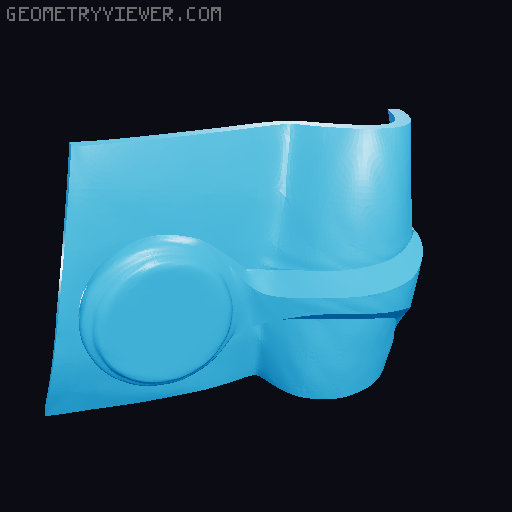 Stormtrooper ANH helmet - Prusa Mini+ 3D model thumbnail