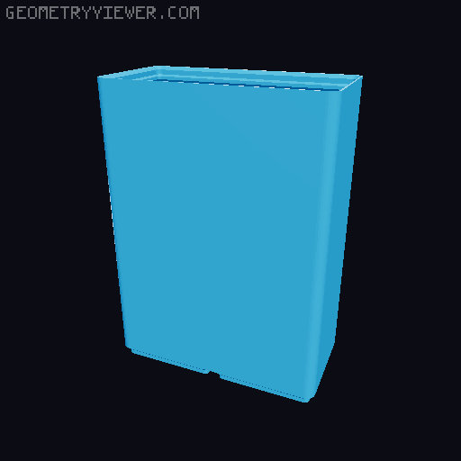Gridfinity cups height 16 (116mm) collection 3D model thumbnail