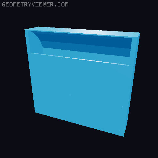 Additional dice towers 3D model thumbnail