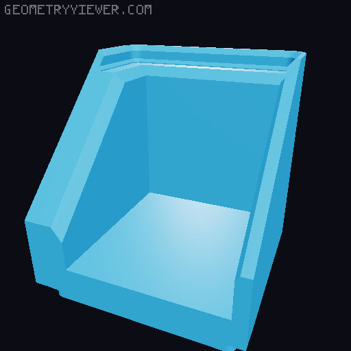 Gridfinity Korg Volca Holder 3D model thumbnail