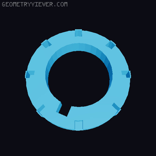 A remix of a dalek 3D model thumbnail