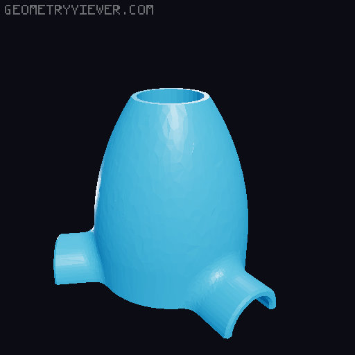 Larger Wind Turbine 1.7x bigger 3D model thumbnail